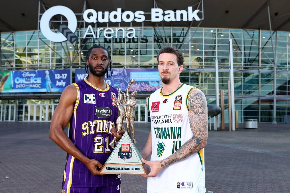 READY TO RUMBLE: Jaylen Adams and Josh Adams are ready to contest the NBL grand finals series which starts on Friday. Picture: Twitter