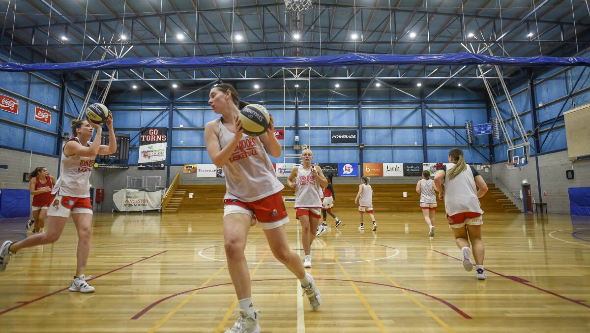 TOP LEVEL: The Launceston Tornadoes and Hobart Chargers represent the top of women's basketball currently in Tasmania. Picture: Craig George