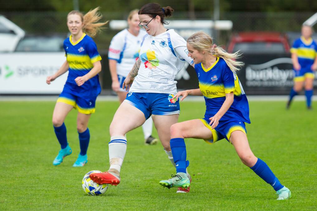 Launceston United enjoyed their last awayday with a win against Devonport. Picture: Eve Woodhouse 