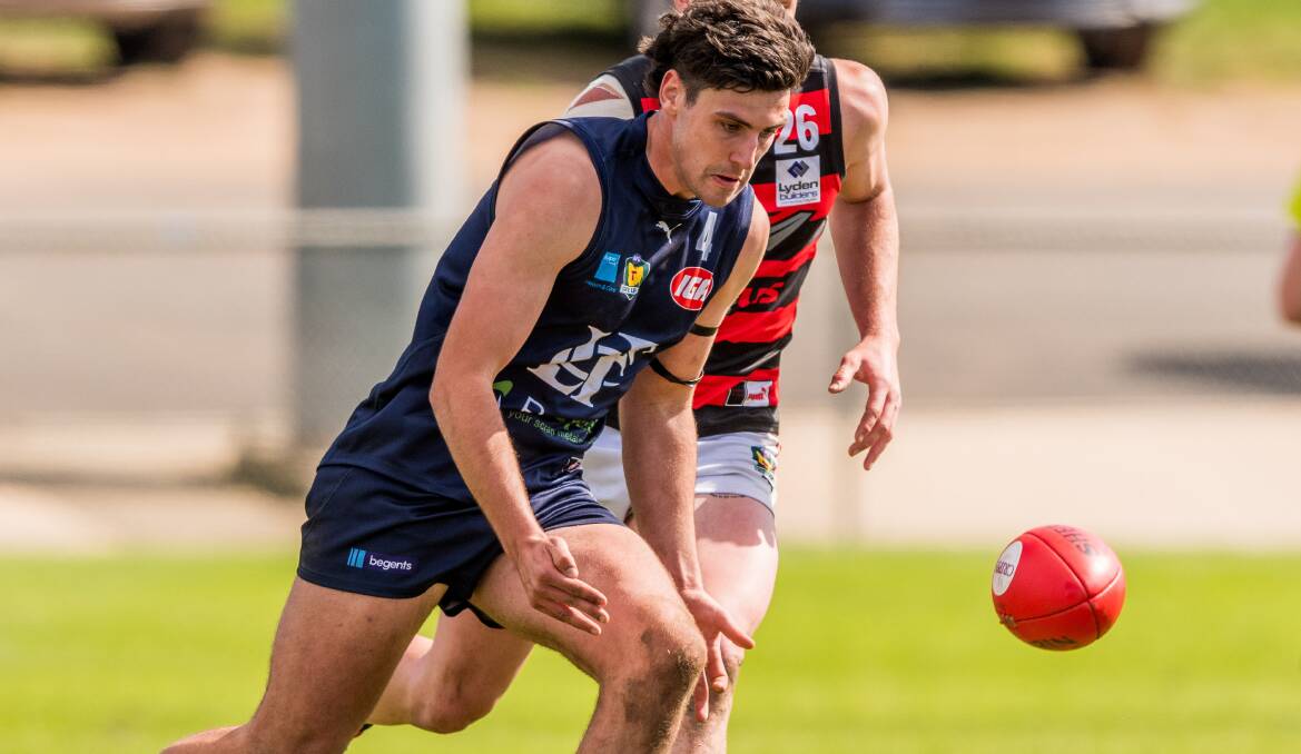 LISTED: Launceston's Alec Wright (pictured) and Josiah Burling have been added to North Melbourne's COVID top-up list. Picture: Phillip Biggs