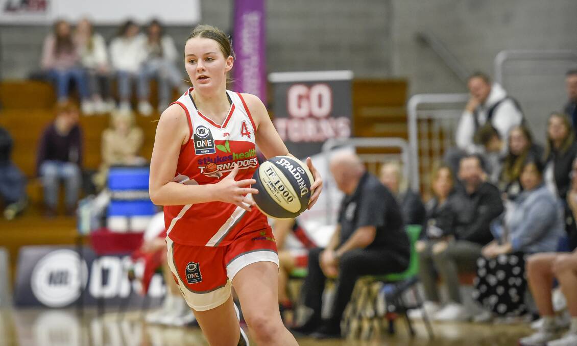 SHOOTER: Micah Simpson delivered one of her best games against Nunawading. Picture: Craig George 