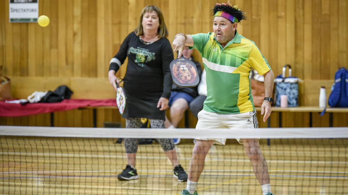 Pictures from this weekend's pickleball competition.