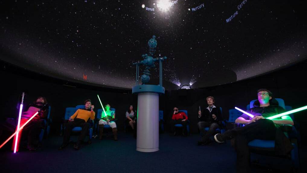 A prevoious event at Launceston's Planetarium. Picture: Melanie Kate