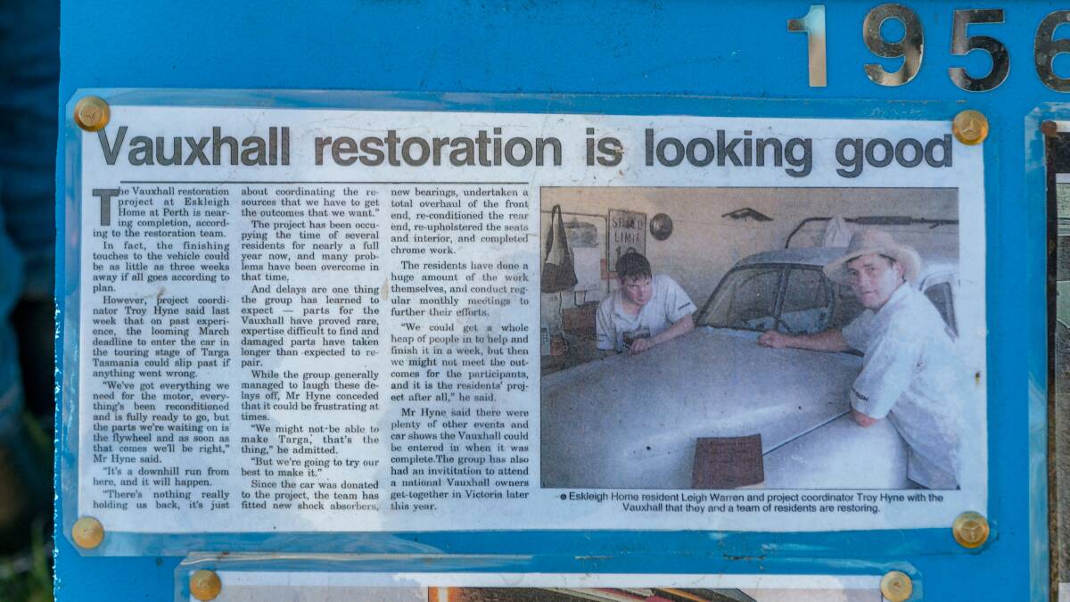 Articles in The Examiner about the Vauxhall restoration project. 