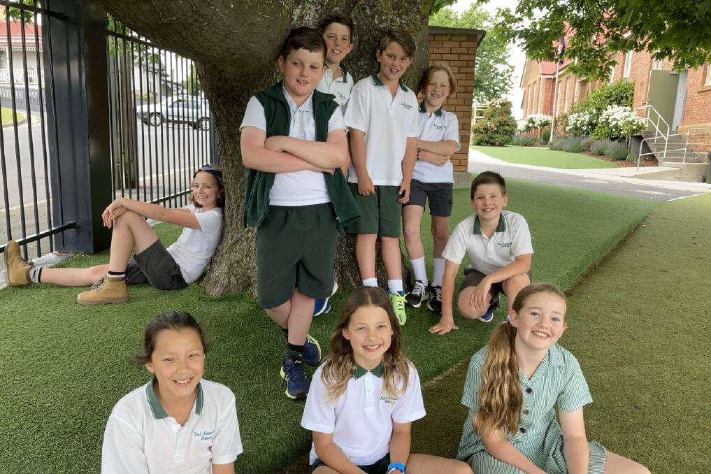SMART COOKIES: Arabella, Callum, Barney, Ollie, Payton, Mila, Eden, Melia and Charlie all took home awards from the talent search. Picture: Supplied 