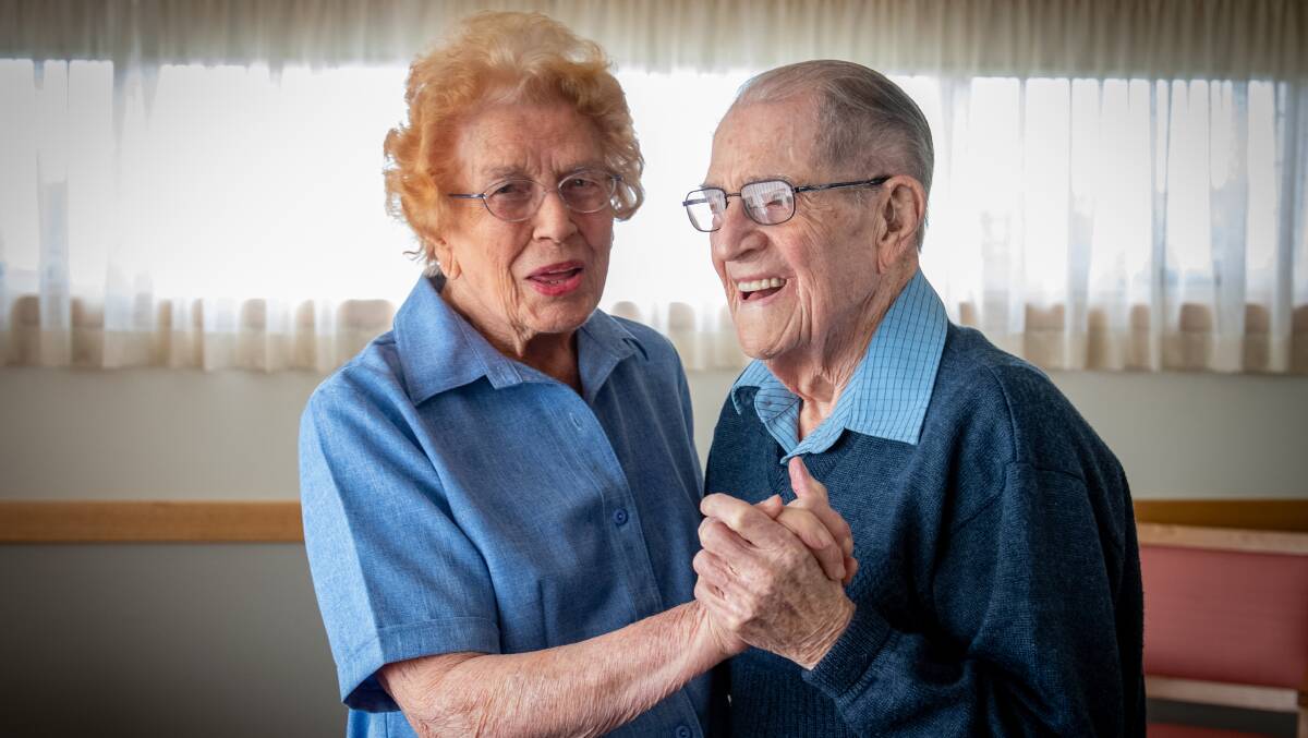 TRUE LOVE: Eileen and Ernest 'Max' Kerrison celebrate their 70th wedding anniversary on October 6. Picture: Paul Scambler