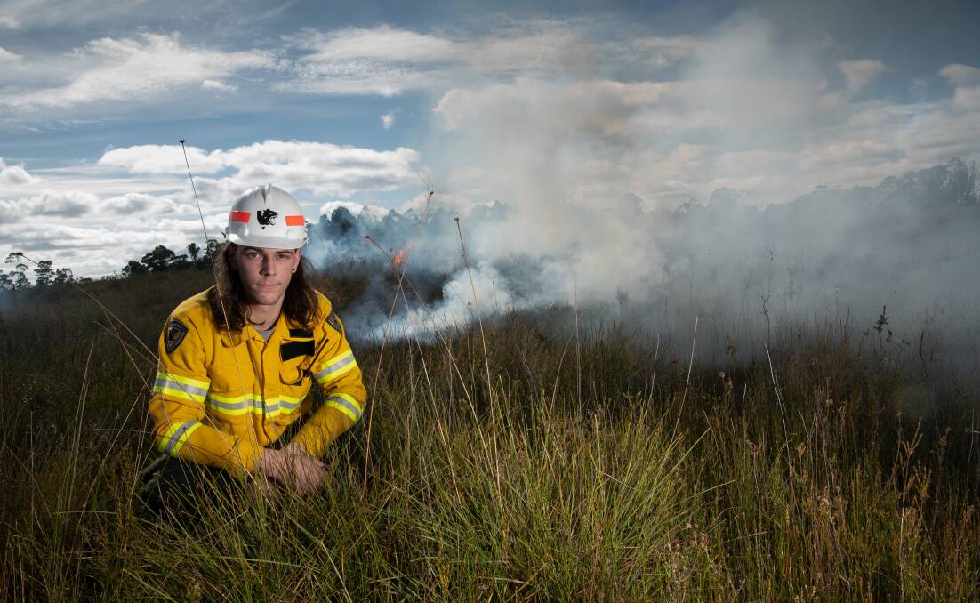 ON THE JOB: Aboriginal Fire Rangers completed their first cultural burn at Dempster Plains. Pictures: Supplied