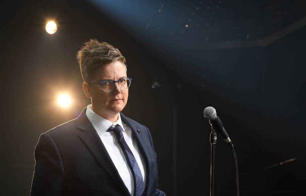 FUNNY: Tasmania's Hannah Gadsby has had a meteoric rise to international stardom. Pictures: Ben King