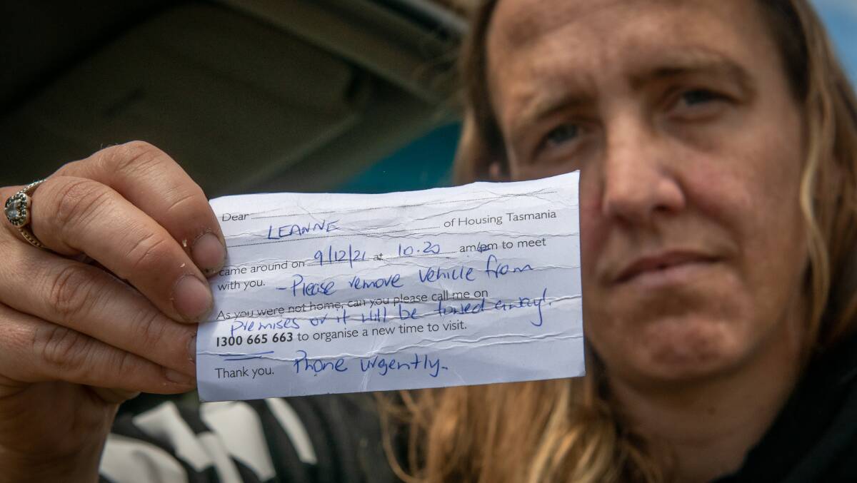 UPHEAVAL: Stacey Lodge is facing another challenge as a single mother experiencing homelessness. Picture: Paul Scambler 