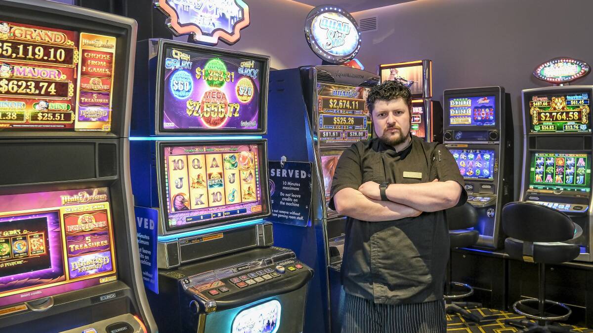 ITS A GAMBLE: Matthew Wardrope from the All Year Round Hotel in Wellington Street. Picture: Craig George