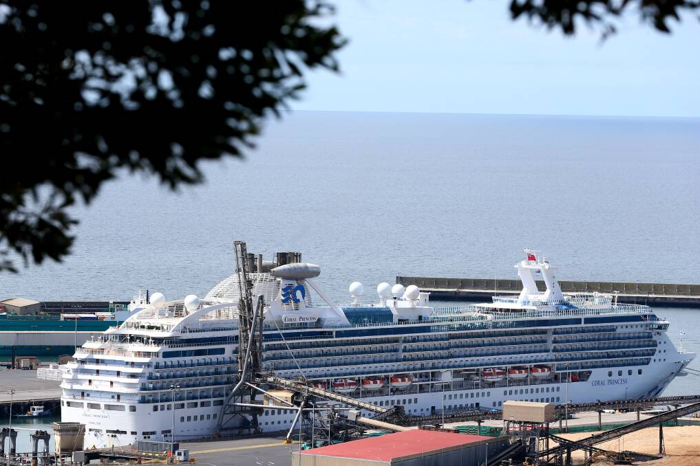 Burnie will miss out on another cruise ship, which was set to arrive on January 22. Picture by Rodney Braithwaite.