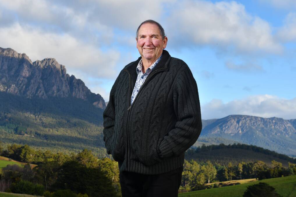 Honoured: Sheffield's Des Brown is a recipient of an Order of Australia Medal as part of the Queen's Birthday honours. Picture: Brodie Weeding. 