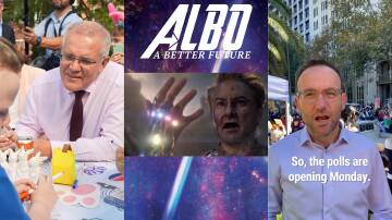 Prime Minister Scott Morrison, Labor leader Anthony Albanese and Greens leader Adam Bandt appear in TikTok videos ahead of the federal election on May 21. 