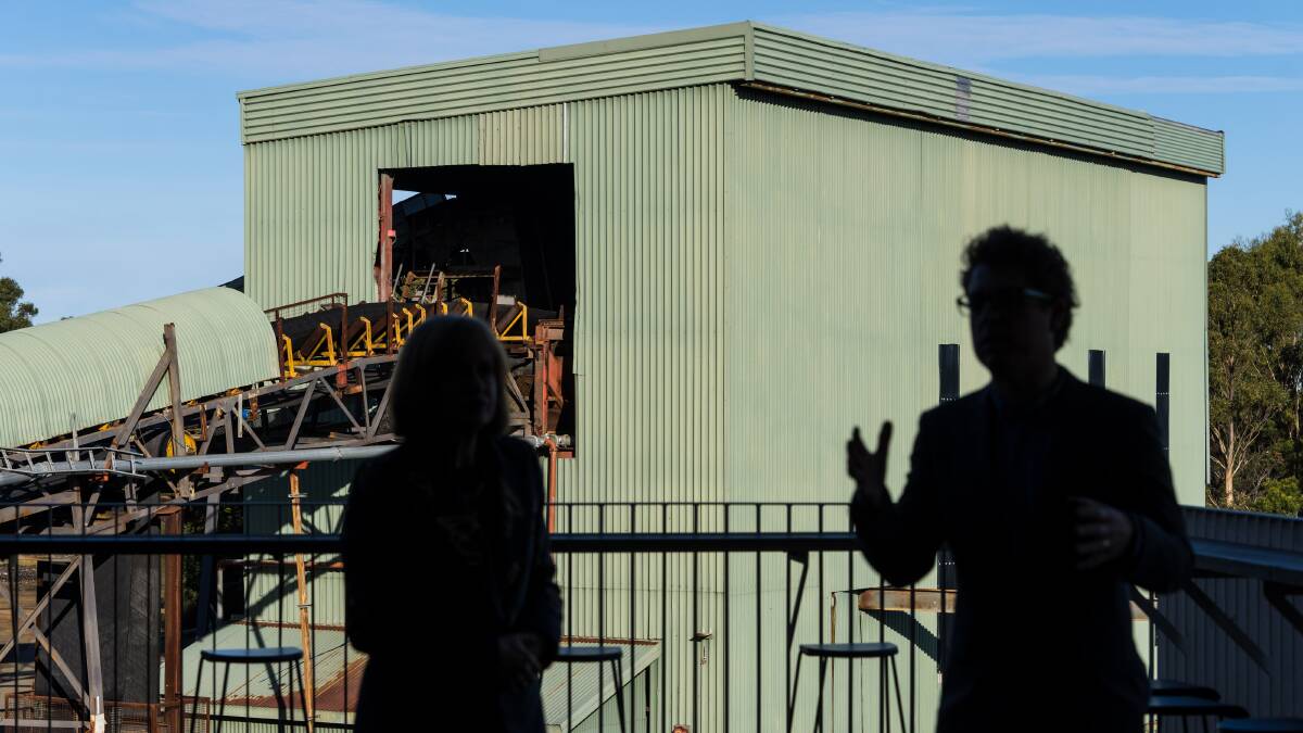 Former wood chip mill at Triabunna unveiled as new events-eco hub