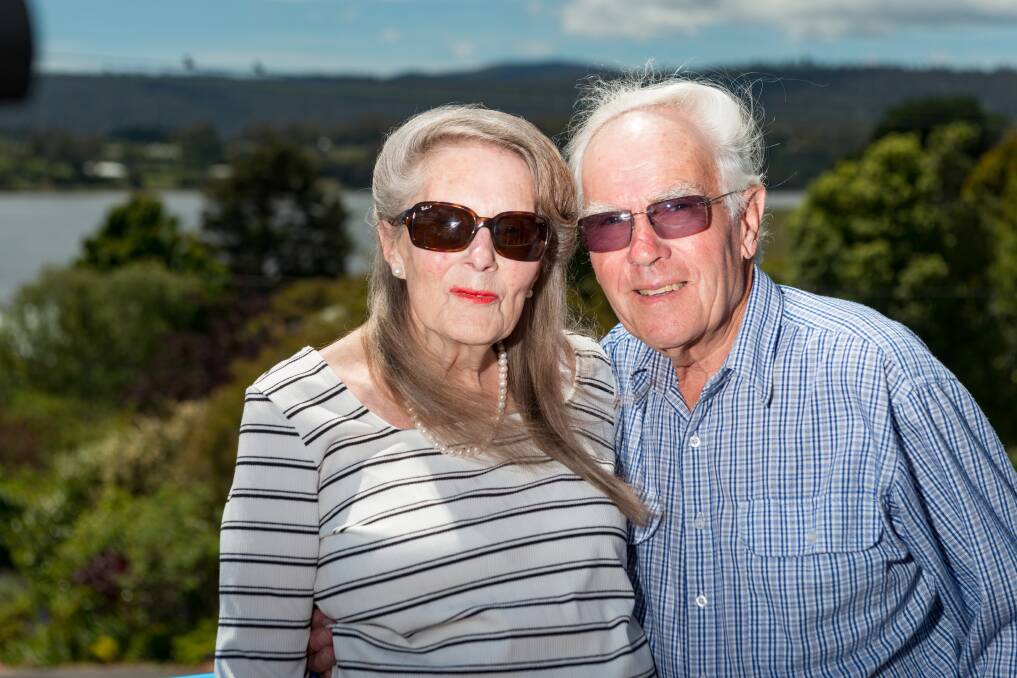 Jim and Linda Collier of Legana are about to celebrate their 60th wedding anniversary. Picture: Phillip Biggs
