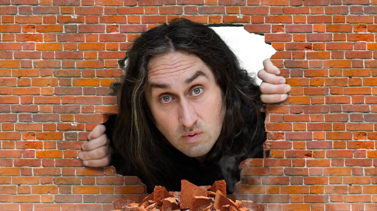 GET READY: Comedian Ross Noble is bringing his national tour to the Princess Theatre on Wednesday night. Picture: Supplied