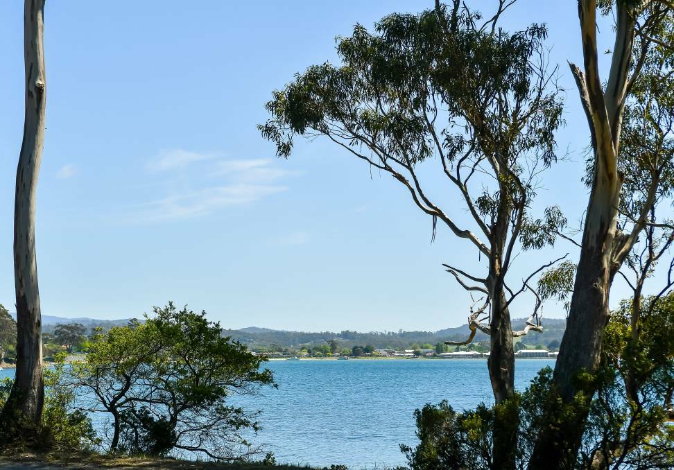 Georges Bay from St Helens Point Road. Picture: Scott Gelston