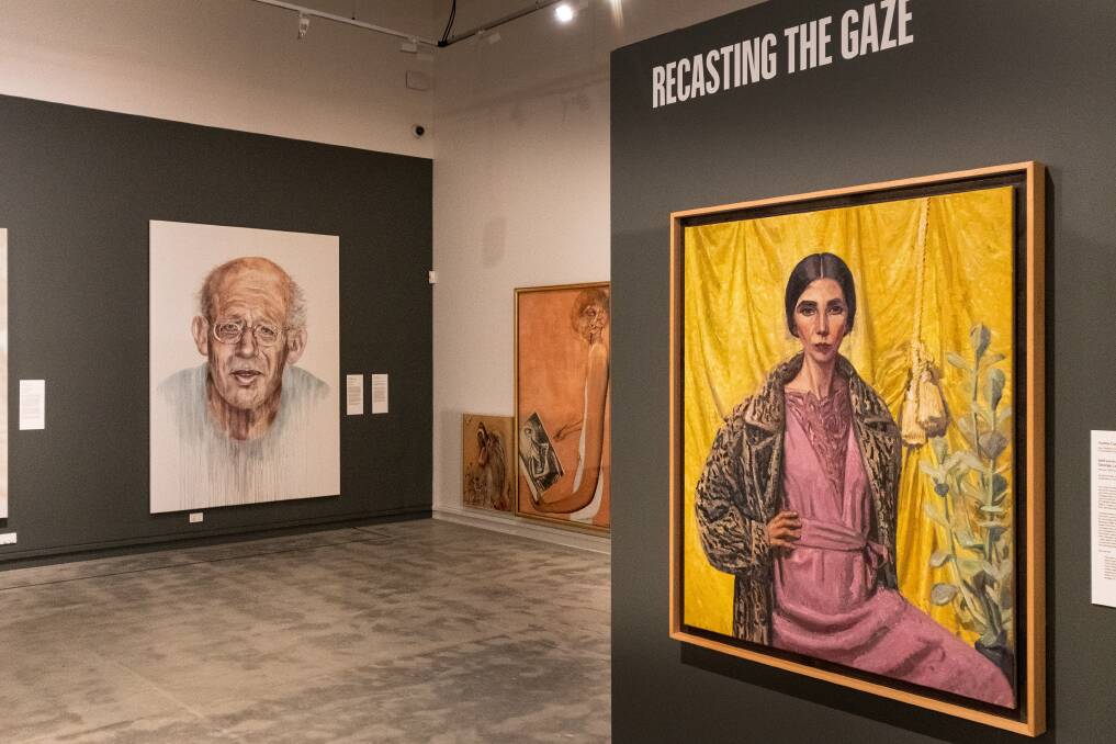 100 Years of the Archibald Prize exhibition at QVMAG. Picture by Phillip Biggs 