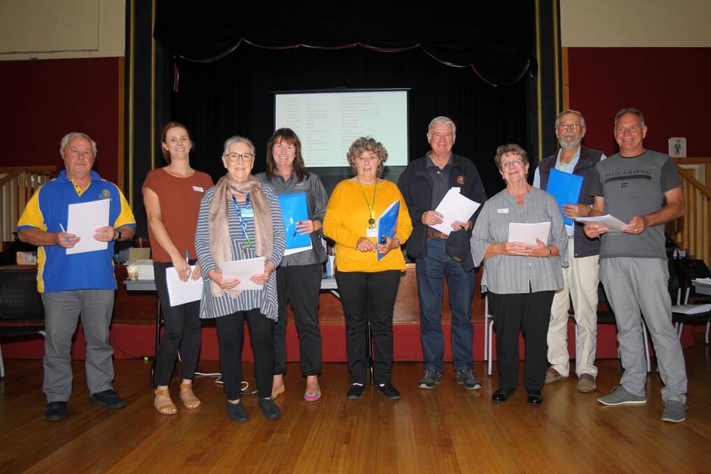 COMMUNITY SUPPORT: Members of the Community Response Plan committee at a previous workshop. Picture: Supplied. 