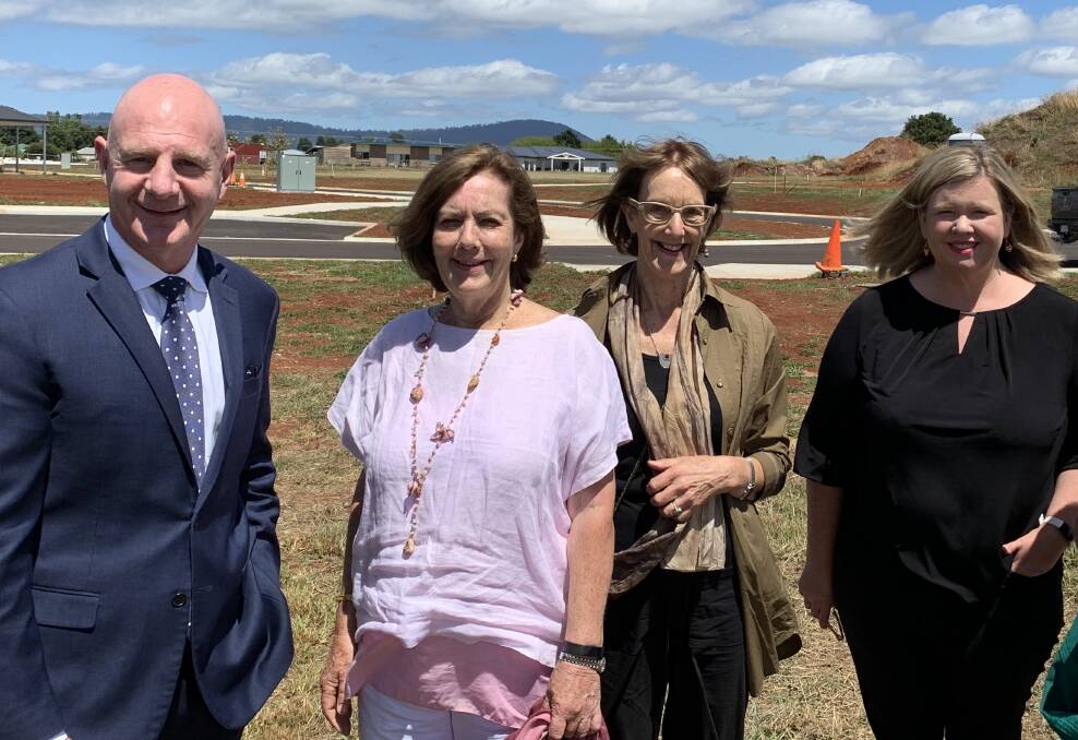 OPENING: Premier Peter Gutwein alongside Mary Farquhar, Sue Walden and Bass Liberal MHR Bridget Archer at Northbourne Park Retirement Village. Picture: Supplied