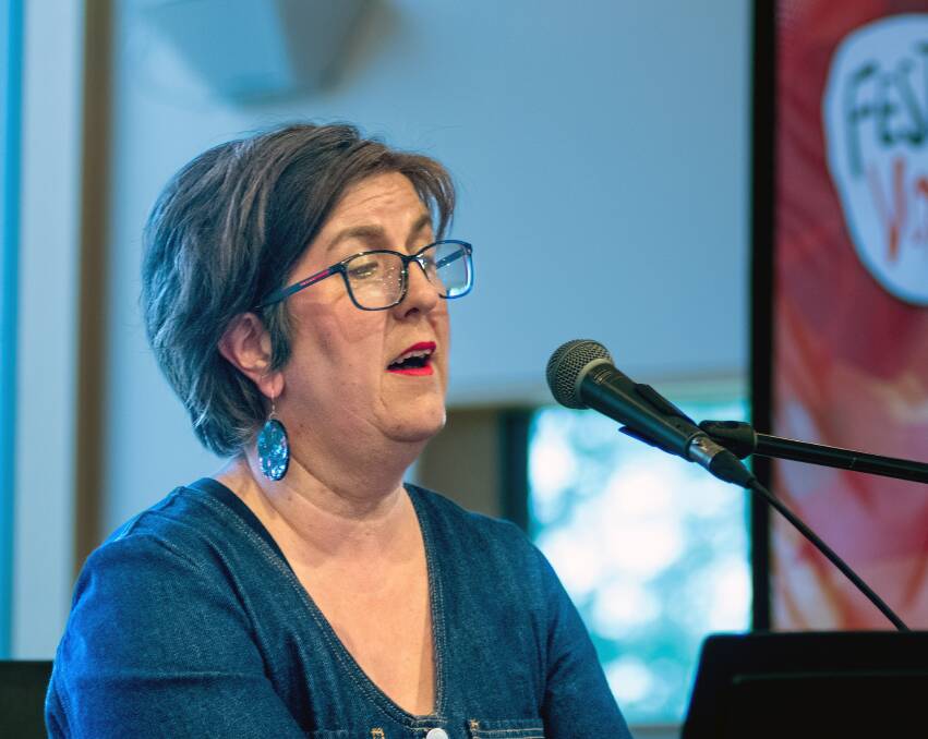 VOCAL: Tasmanian musician Amanda Hodder hosted a Beatles singalong event at Josef Chromy Winery on Sunday. Picture: Phillip Biggs