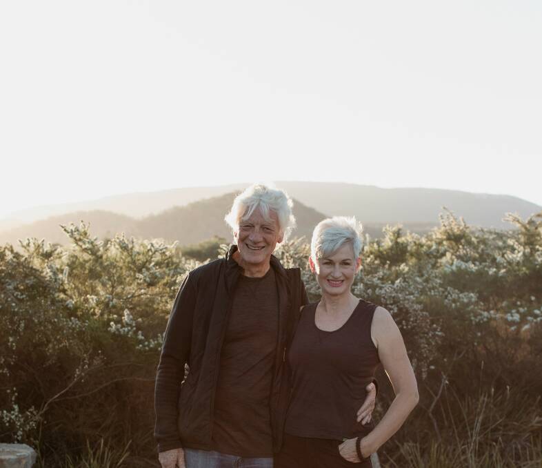Paul and Lynne Wilton, owners of the new Little Beach Co Glamping Experience. Picture: Supplied