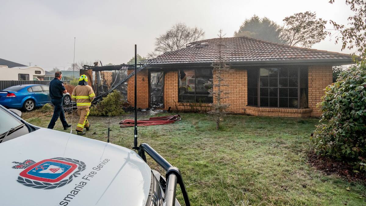 Perth woman concerned for missing cats after midnight fire destroys home
