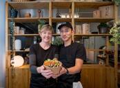 BRICKS AND MORTAR: Lydia and Hedeh Nakano at Small Grain's new location on Charles Street. Picture: Phillip Biggs