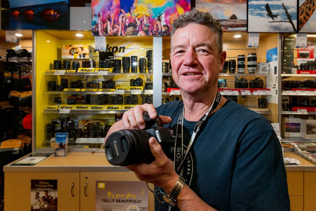 SNAP UP A BARGAIN: Andrew Cassidy on his shop floor. Picture: Phillip Biggs