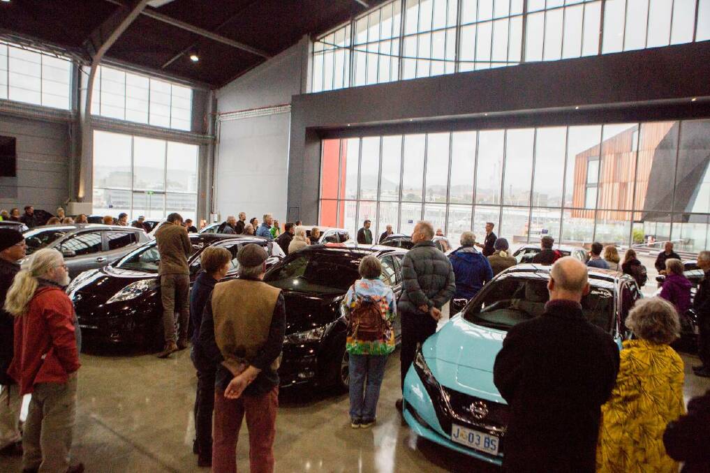 THE SHOW WAS ELECTRIC: An EV bulk-buy put on last year by Good Car Co. Picture: Supplied