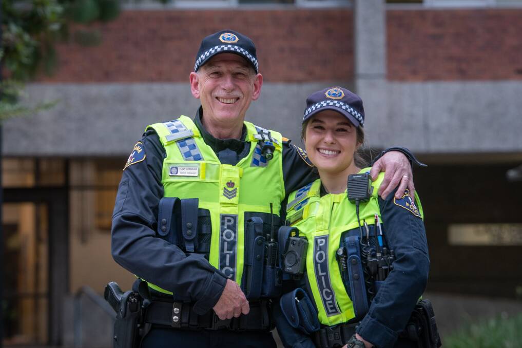 Senior police sergeant retires as daughter takes up the baton