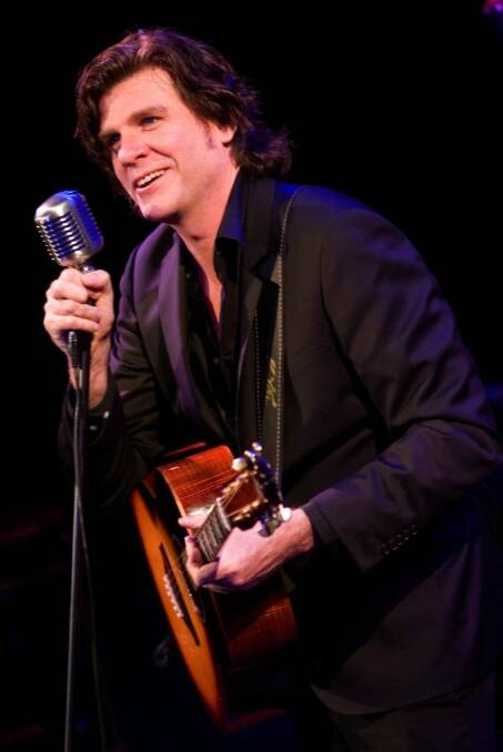 Tex Perkins as Johnny Cash in The Man in Black.