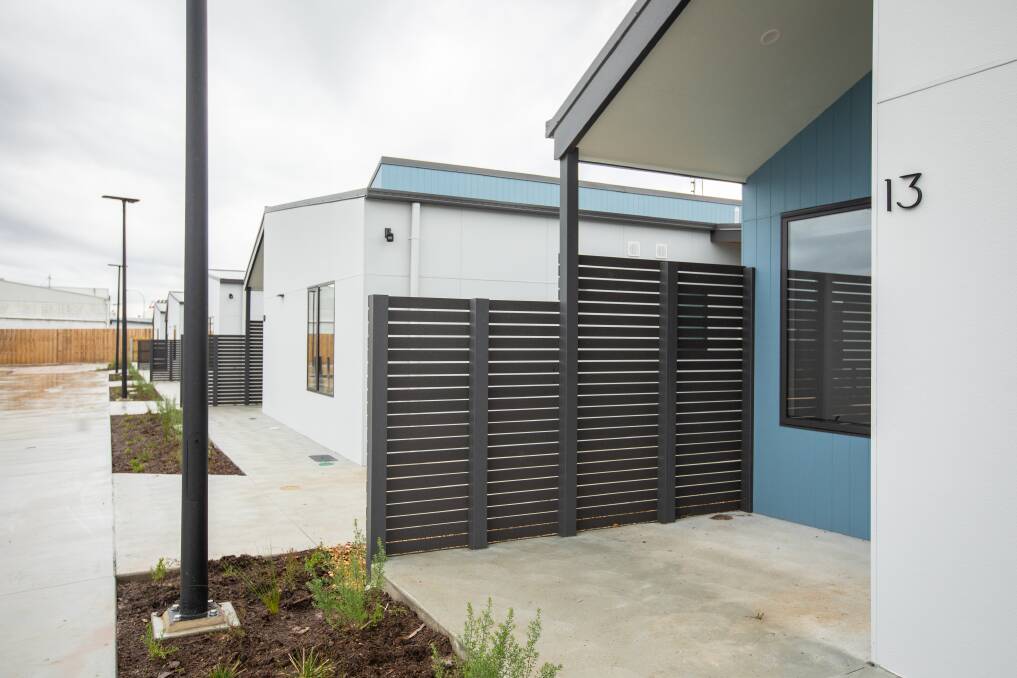 One of the new units at East Devonport built by Housing Choices Tasmania. Picture by Eve Woodhouse.