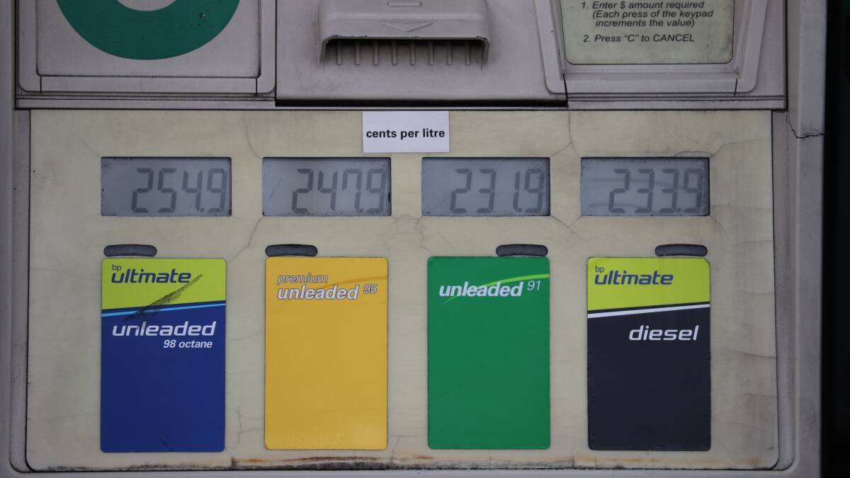 Fuel prices have well and truly surpassed $2 per litre, leaving vulnerable Tasmanians deciding between putting food on the table, paying bills, or filling up the car. Pictures: Brett Jarvis