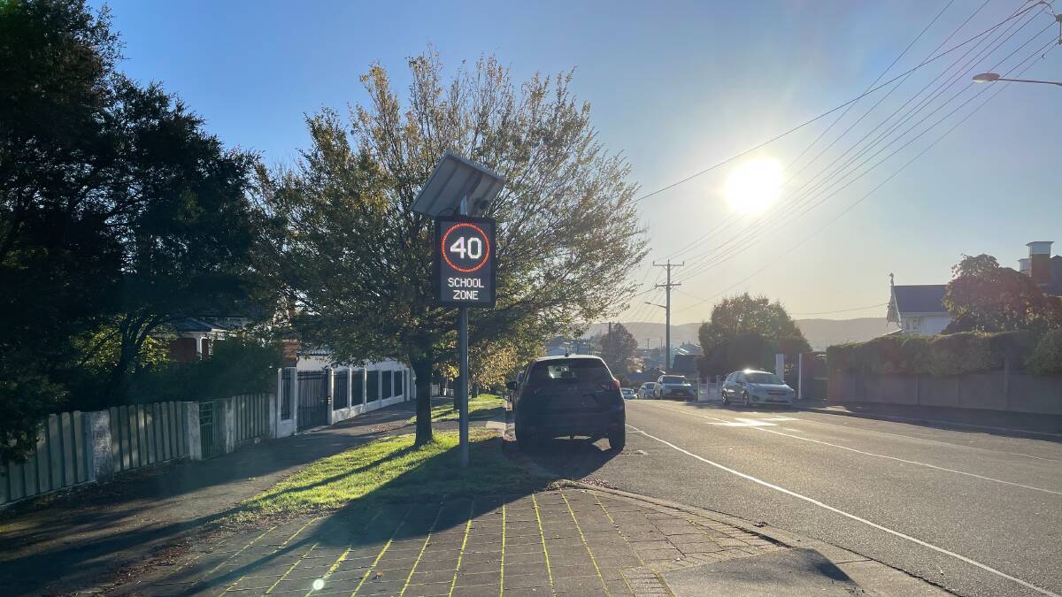 Sticking to speed limits in school zones is one of the RACT's top-10 confusing road rules scenarios. Picture by Joe Colbrook