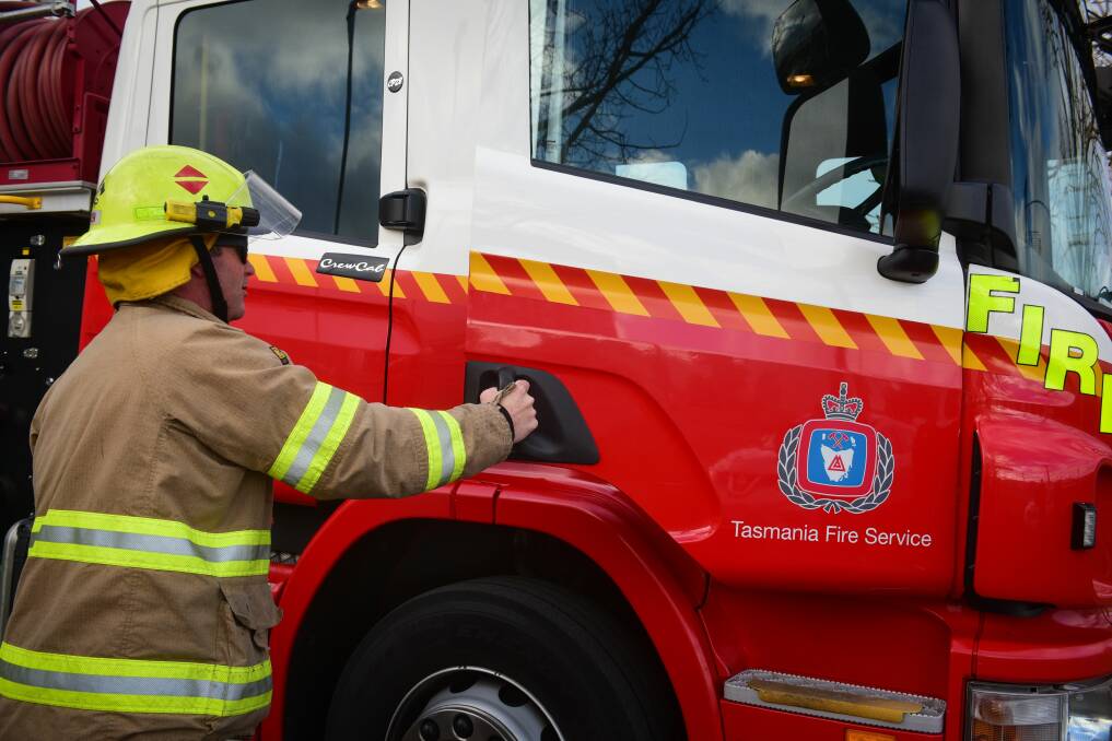 Tasmanian firefighters are older than their mainland counterparts, and their retirement could put the fire service in strife. Picture by Paul Scambler