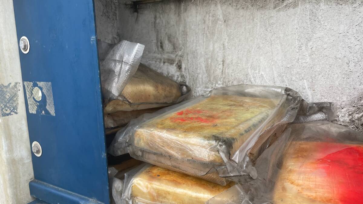 Joint operation seizes $6m worth of cocaine at Bell Bay