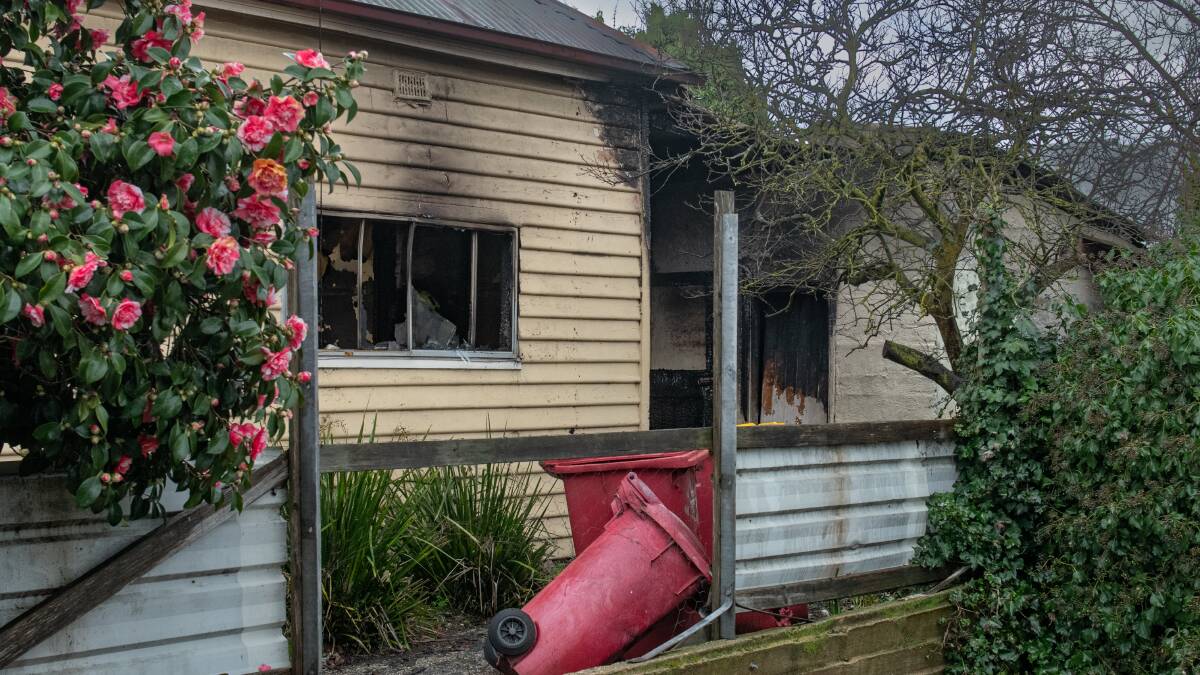 Fire guts CBD house, arson suspected