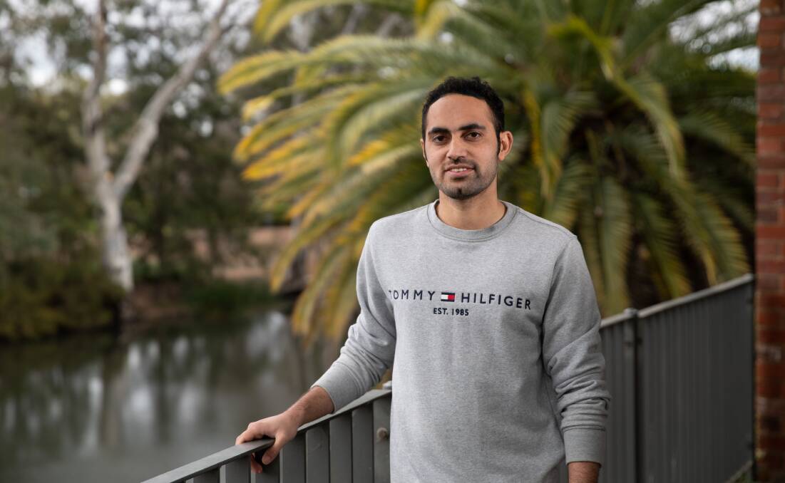 Ali Hamza has lived in Wagga for 10 months looking for work and to apply for a skilled migrant visa, but until last month didn't know he was currently ineligible. Picture by Madeline Begley