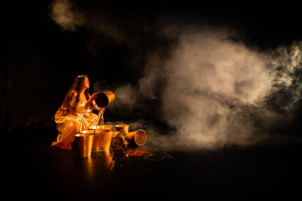DANCE: Sinsa Mansell's premiere of BACK, produced by Performing Lines Tasmania. It was presented by the Ten Days on The Island Festival in 2021. Picture: Jillian Mundy
