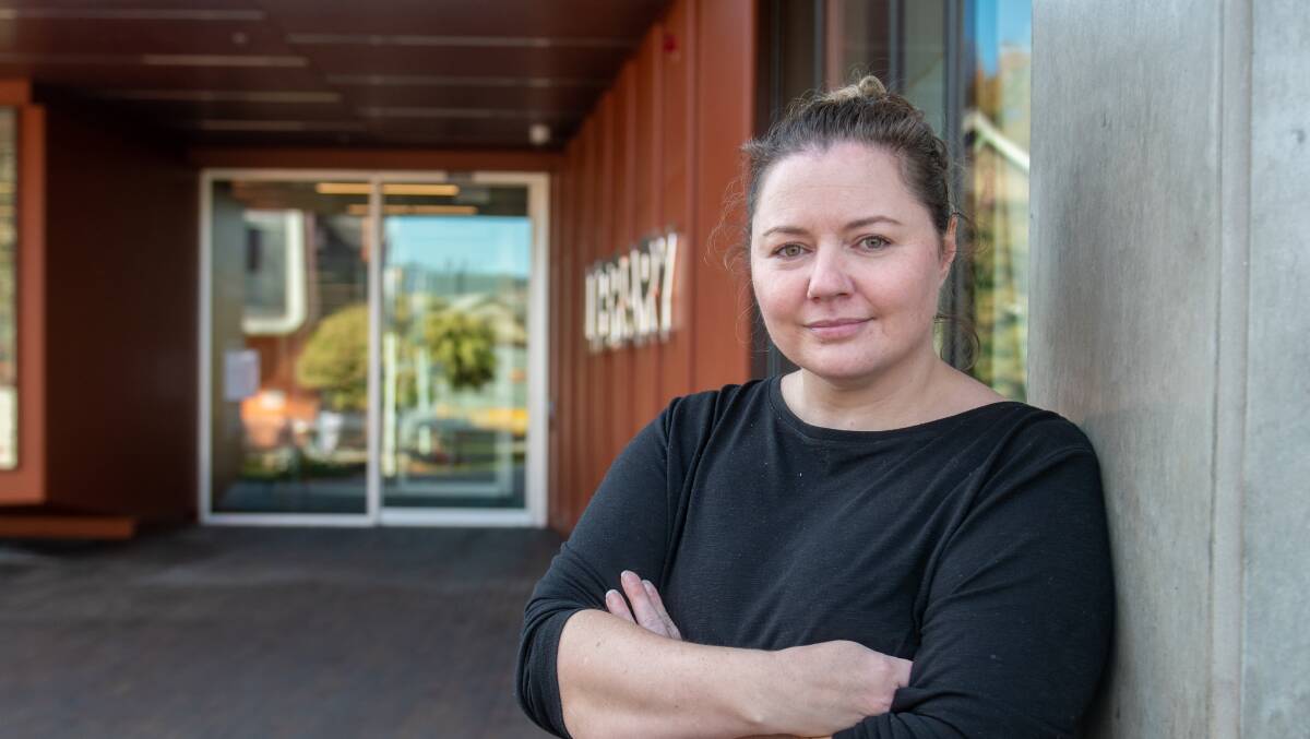 HELP IS HERE: Centre for Rural Health project manager Laura Grattidge and her team provided research for Lifeline Tasmania into postvention suicide programs. Photo: Paul Scambler