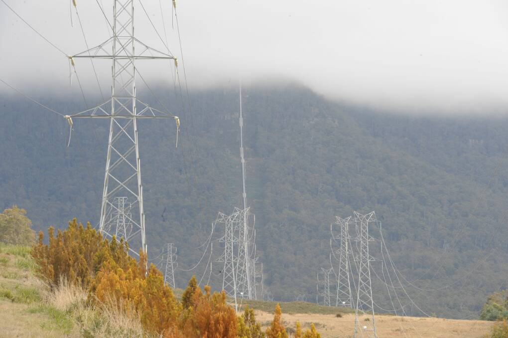 The North West Transmission Developments will connect new generating capacity with the rest of the state grid and the future Marinus Link connection to Victoria. File picture