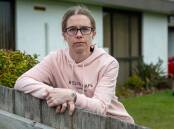 Sam Sytsma is one of many Tasmanian families being hit by increased mortgage payments and declining property values. Photo: Paul Scambler.