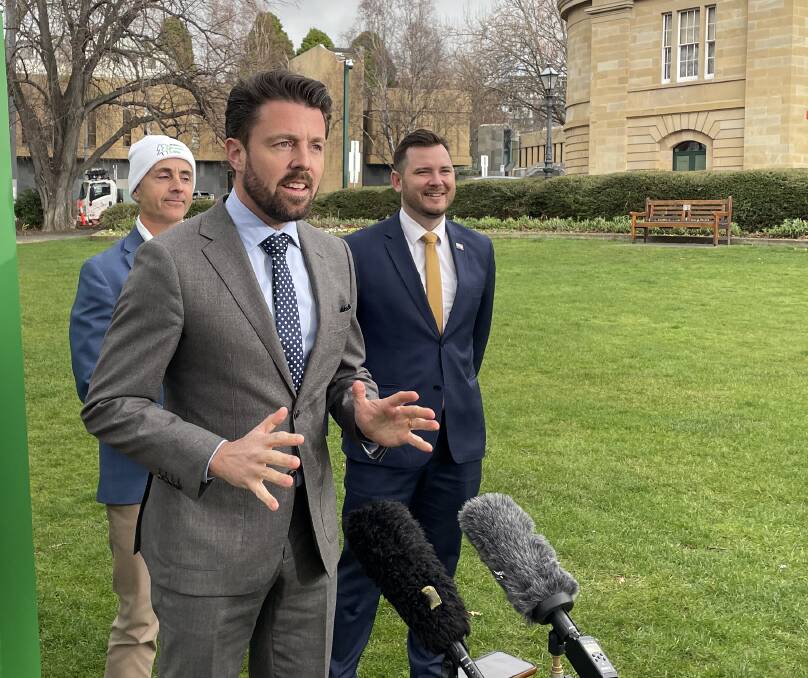 Tasmanian Liberal Senator Jonno Duniam has criticised his Labor counterparts for not pressing the government for GST exemption on $240m in federal funding. File picture 
