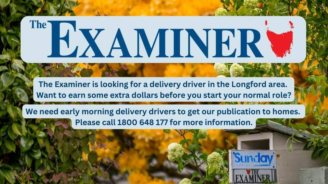 The Examiner is looking for a delivery driver in the Longford area. 