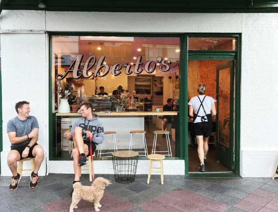 Alberto's Espresso on George Street, Launceston. Picture supplied