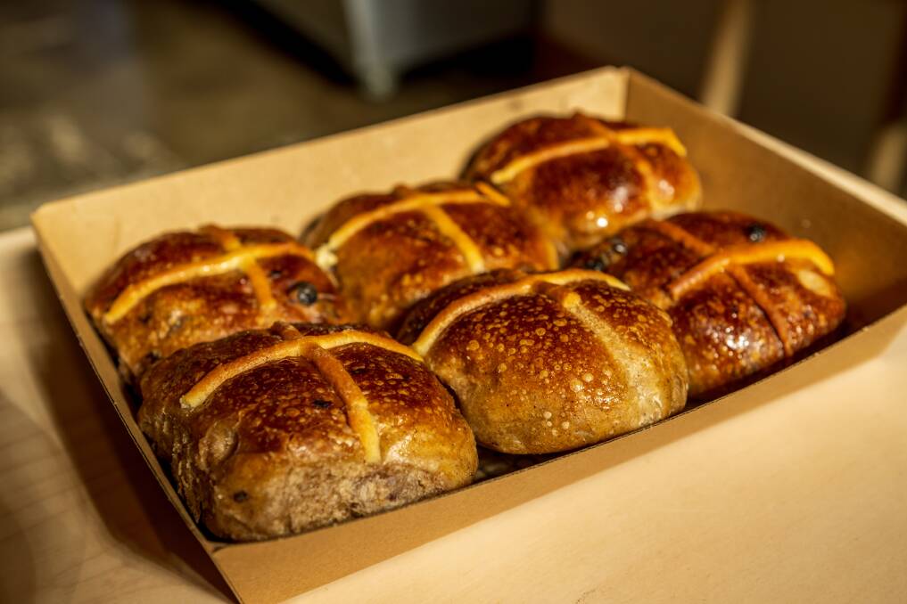 Where to find Launceston's best hot cross buns. Picture by Phillip Biggs
