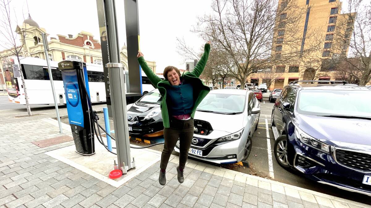 Customer Jesse now has two EVs for her occupational therapy business. Photo: supplied. 
