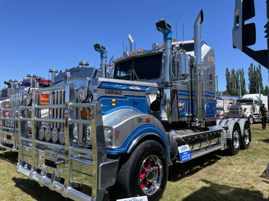 One of the 103 trucks on display at the 2023 Tasmanian Truck-N-Ute show. Picture by Duncan Bailey