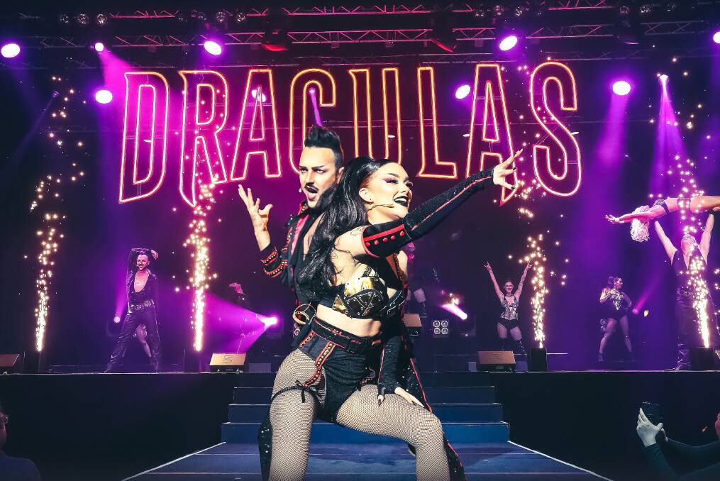 Dracula's Resurrections Tour hits the stage at Launceston's Princess Theatre Thursday night. Picture supplied